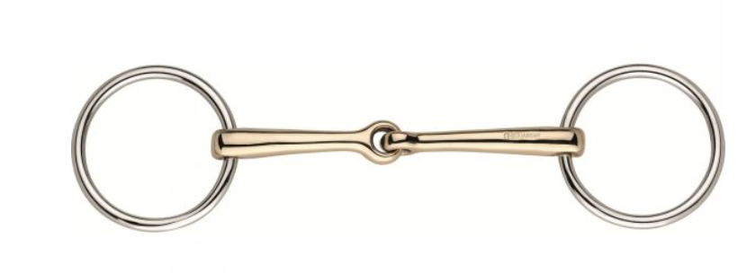 HS Common Loose Ring Snaffle and Bradoon