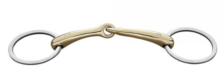 Dynamic RS Single Joint Loose Ring Snaffle and Bradoon by Herm Sprenger