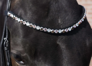 Custom Swarovski Browbands by Bridle2Fit