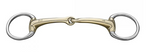 HS Dynamic Single Joint Eggbutt Snaffle and Bradoon