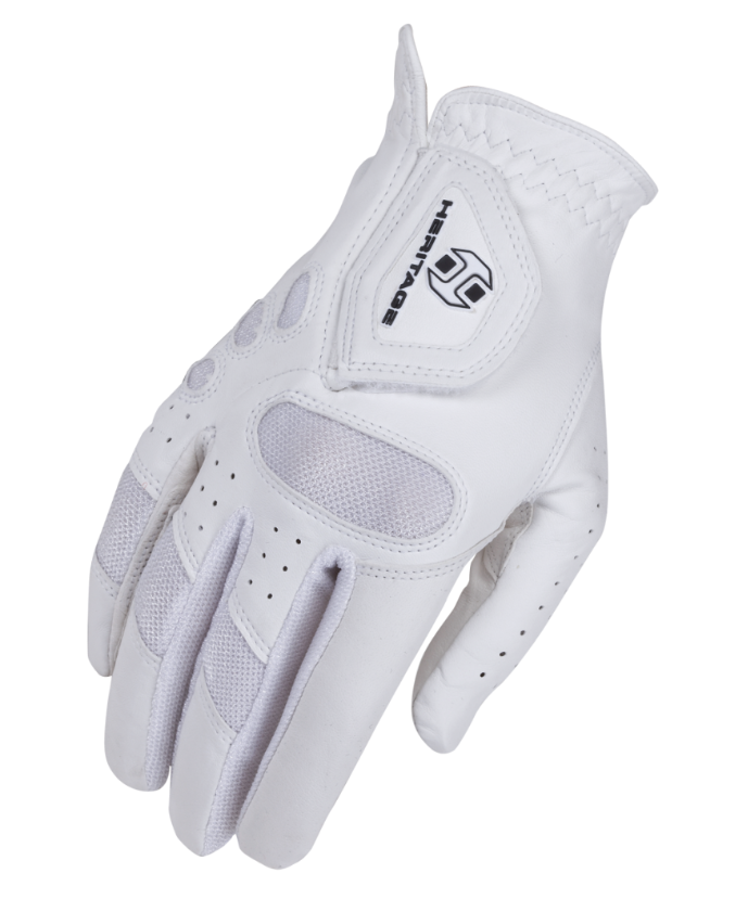 Gants d'équitation Heritage Performance taille 12 GPX blanc dressage Gants d'équitation Heritage Performance taille 12 GPX blanc dressage