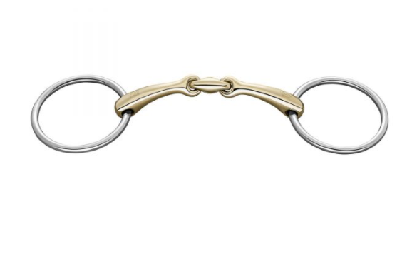 HS Dynamic Double Joint Loose Ring Snaffle